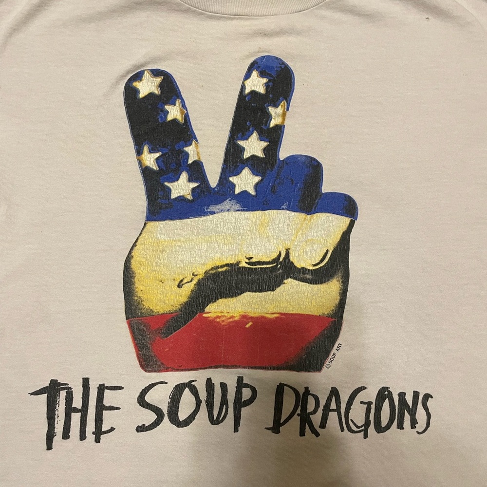 Unk Peace Sign Graphic Tee - Multicolor